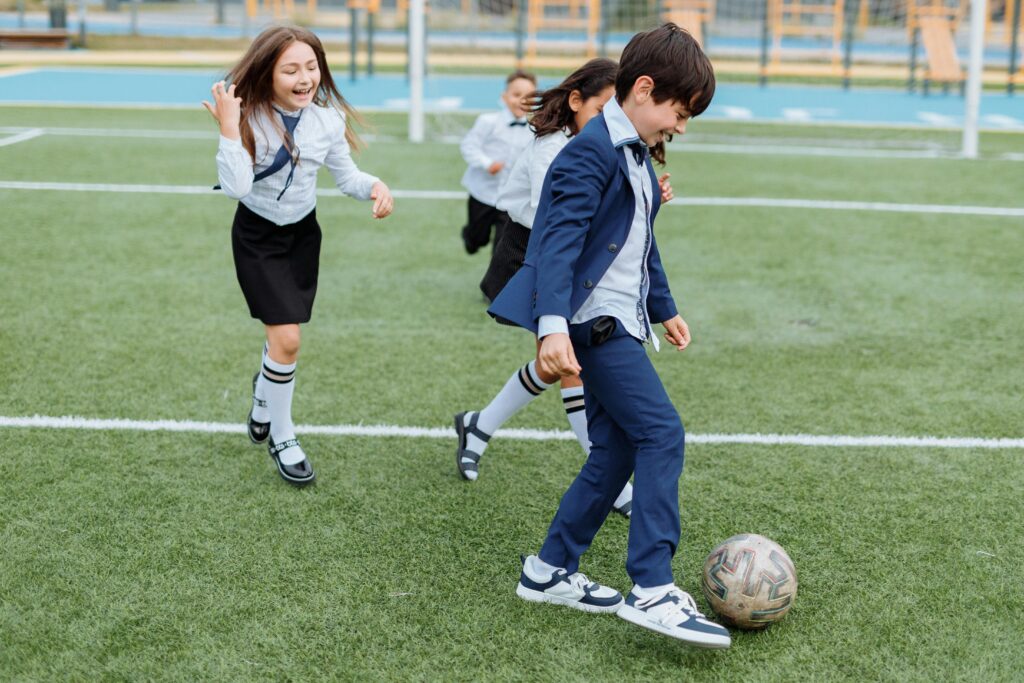 Futebol usado como ferramenta pedagógica